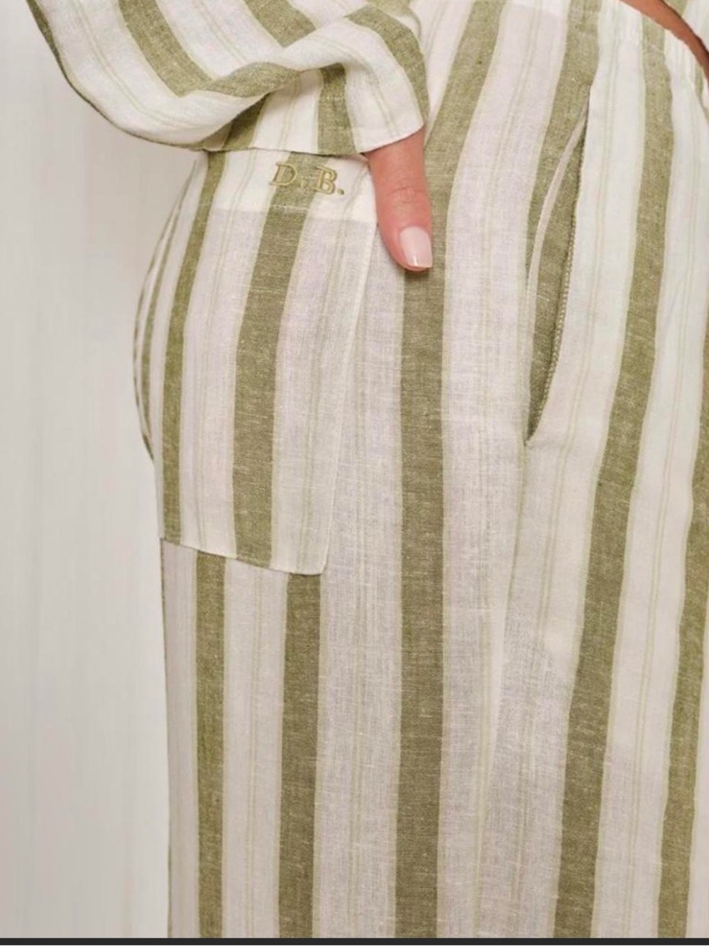 Dairy Boy Farm Friends Linen Pajamas - Picture 5 of 5